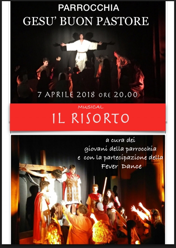 Vieste/ Domani “IL RISORTO” alla parrocchia Gesù Buon Pastore