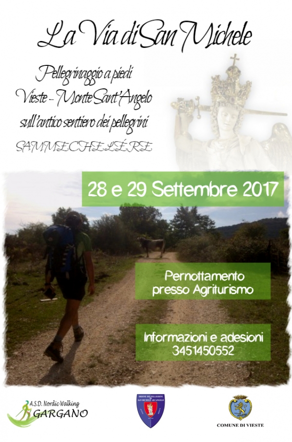 Pellegrinaggio Vieste-Monte Sant'Angelo: fervono i preparativi per ledizione 2017