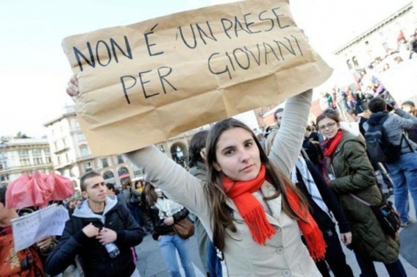 Puglia e crisi, un giovane su due non lavora.