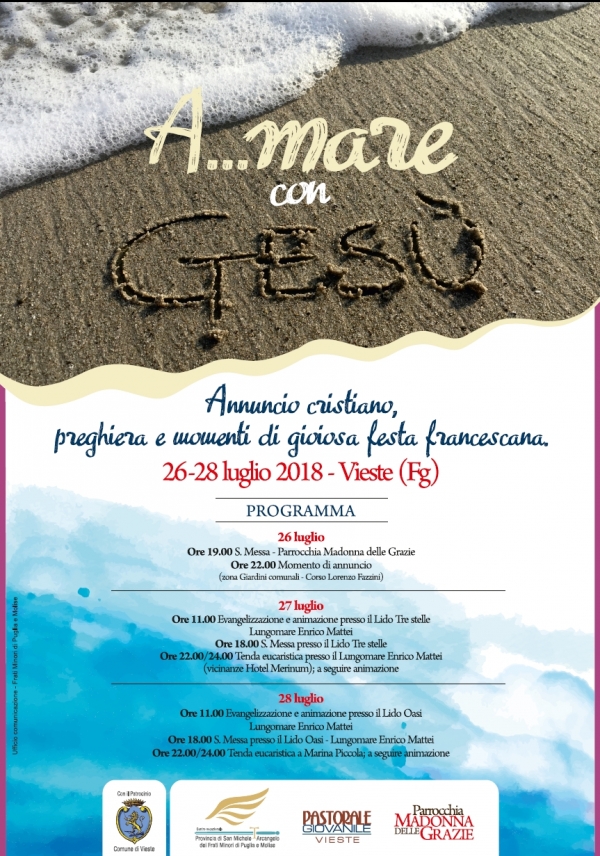 A Vieste Missione Francescana sulle spiagge